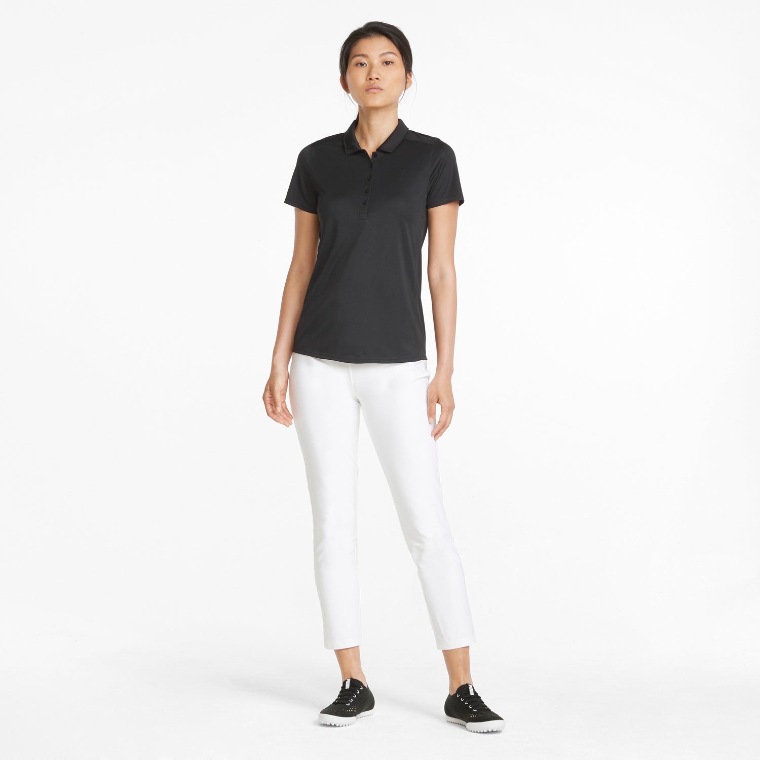 Piqué Polo Shirt | Ralph Lauren | Polo shirt outfit women's, Polo outfits  for women, Shirt outfit women